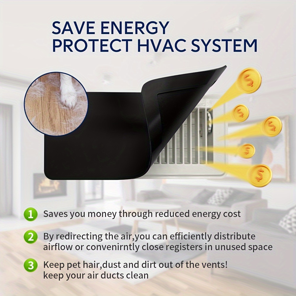 High Strength Magnetic Vent Covers: Keep Your Home - Temu