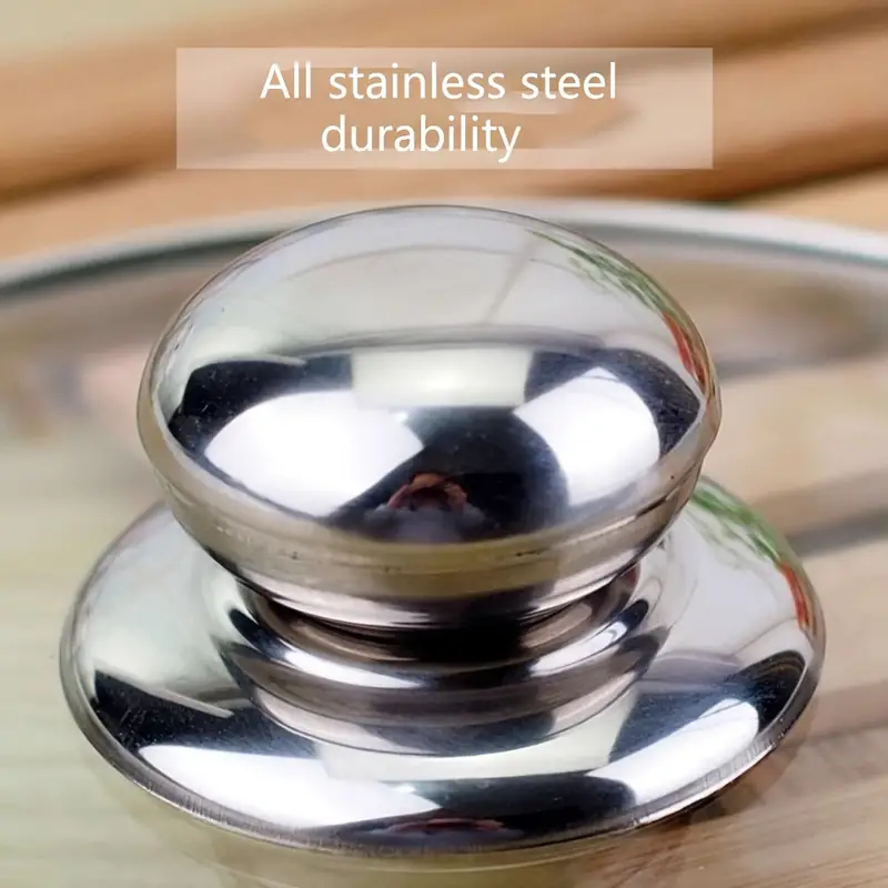 Universal Pot Lid Handle Home Kitchen Stainless Steel - Temu