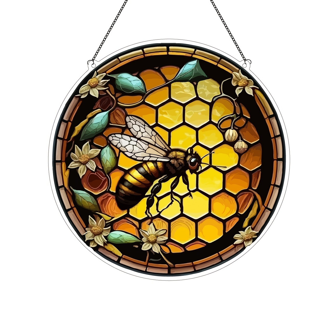 Hard working Bee Honeycomb Honeycomb Pendant Teacher's Day - Temu