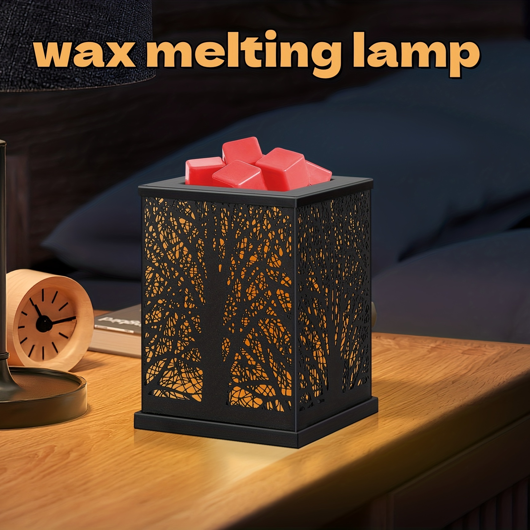 Crystal Wax Melt Warmer Candle Wax Warmer Desktop Wax Warmer - Temu