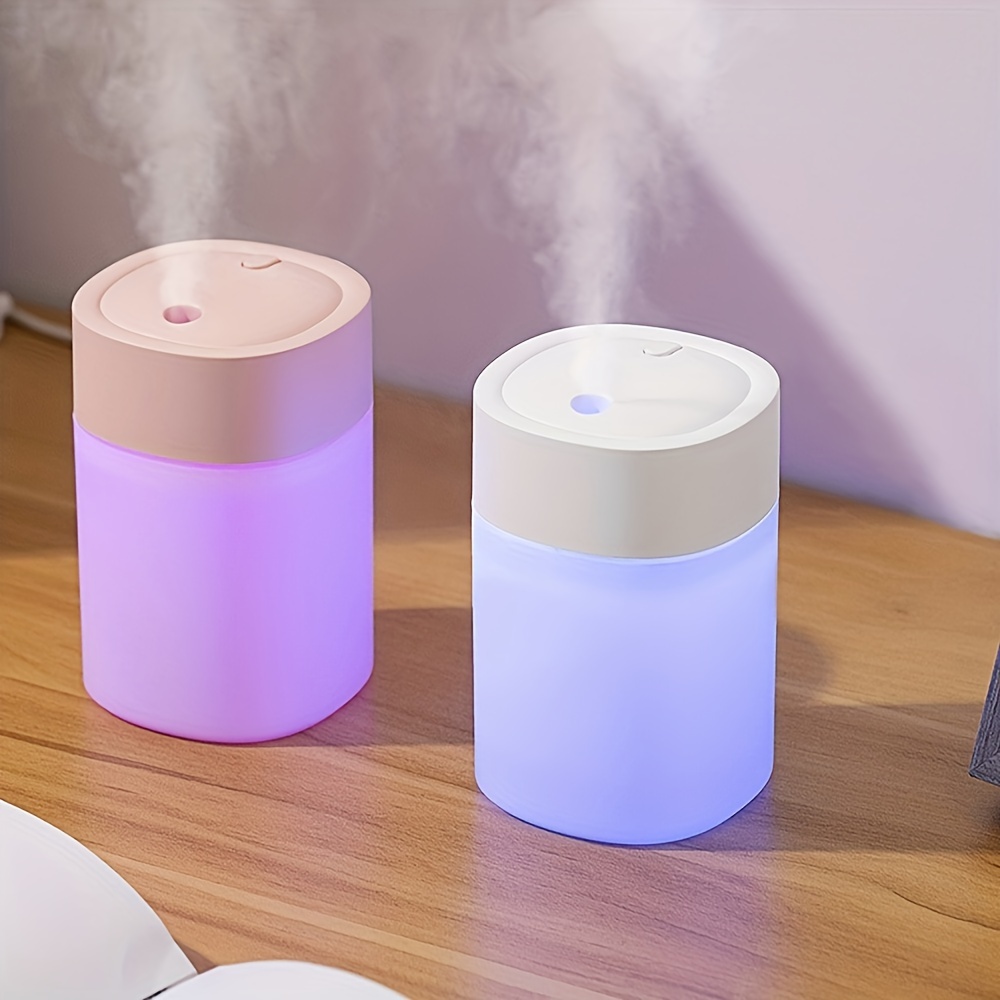 Portable Humidifier Aroma Diffuser 7 color Light Travel Car - Temu