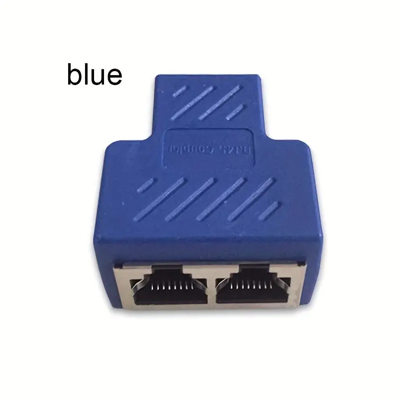 1pc Répartiteur Ethernet 1 à 2 Adaptateur de coupleur de - Temu