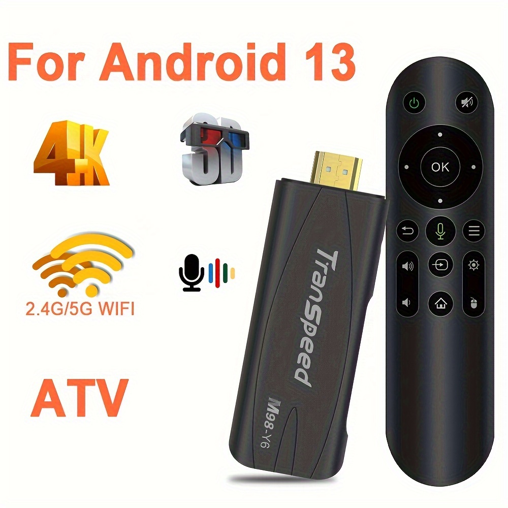 Caja Tv Transpeed Android 13 Enchufe . Uu. Wifi6 Dual - Temu Mexico