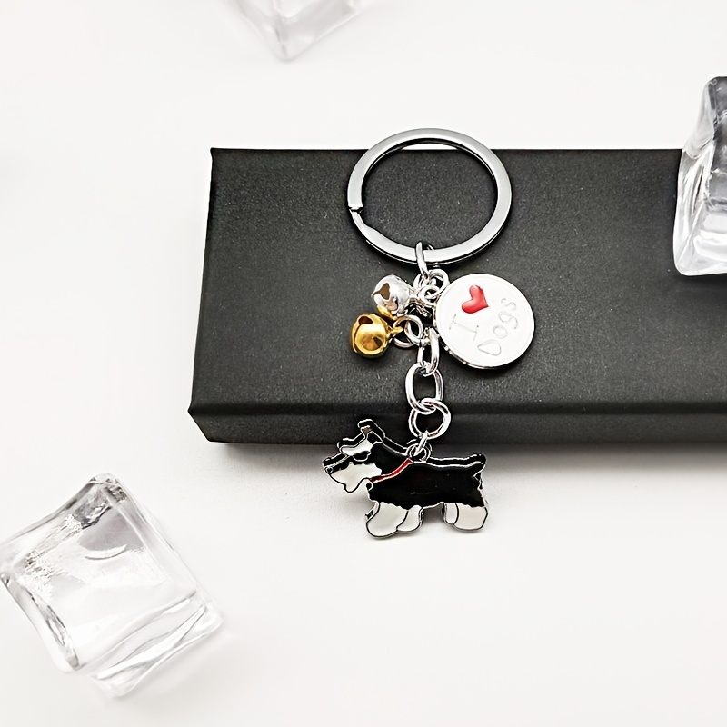 Black Keychain Accessories, Keyrings Black Ring Chain