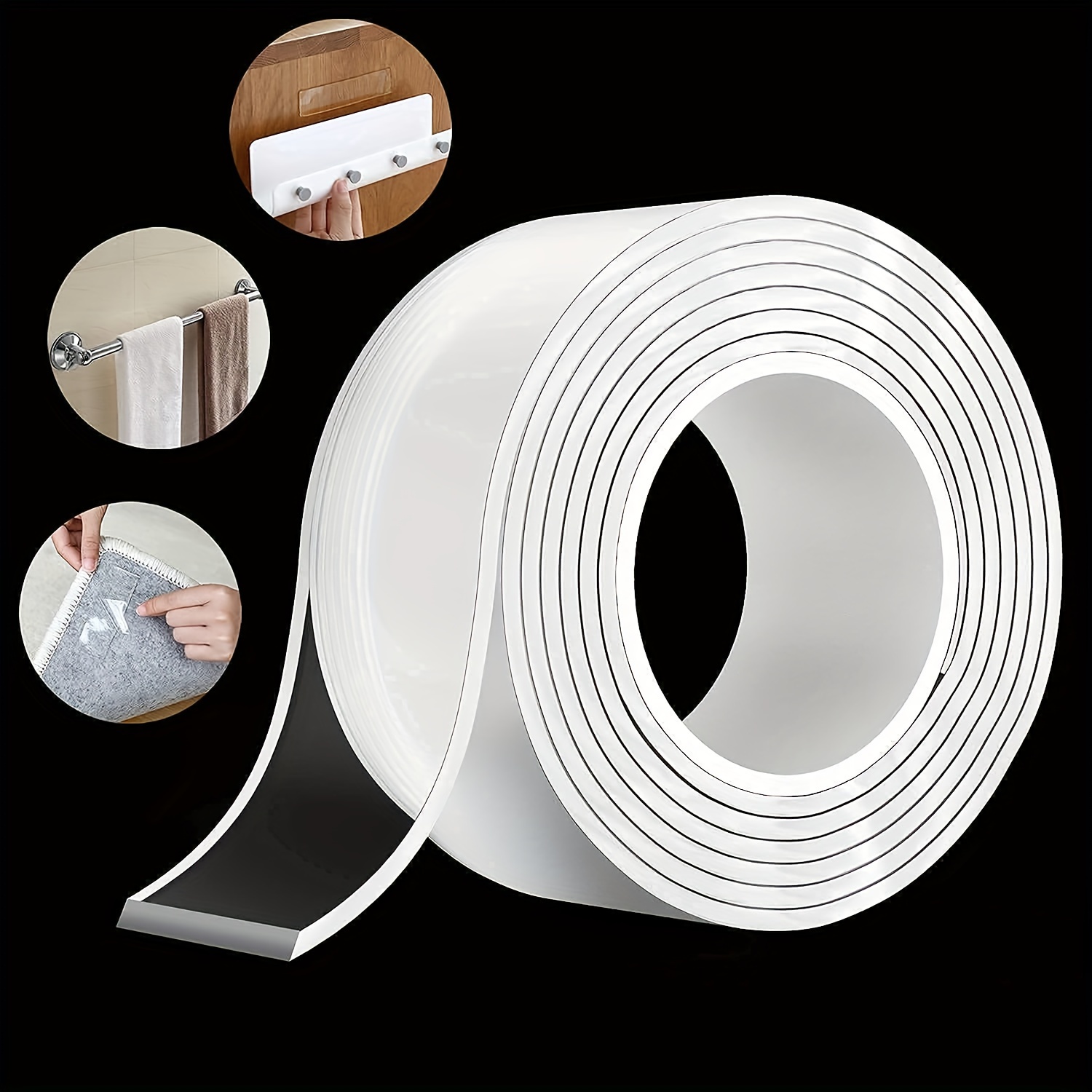1 Roll Of Heavy Duty, Non-Trace, Waterproof Nano Double Sided Tape - The  Ultimate Mounting Solution!