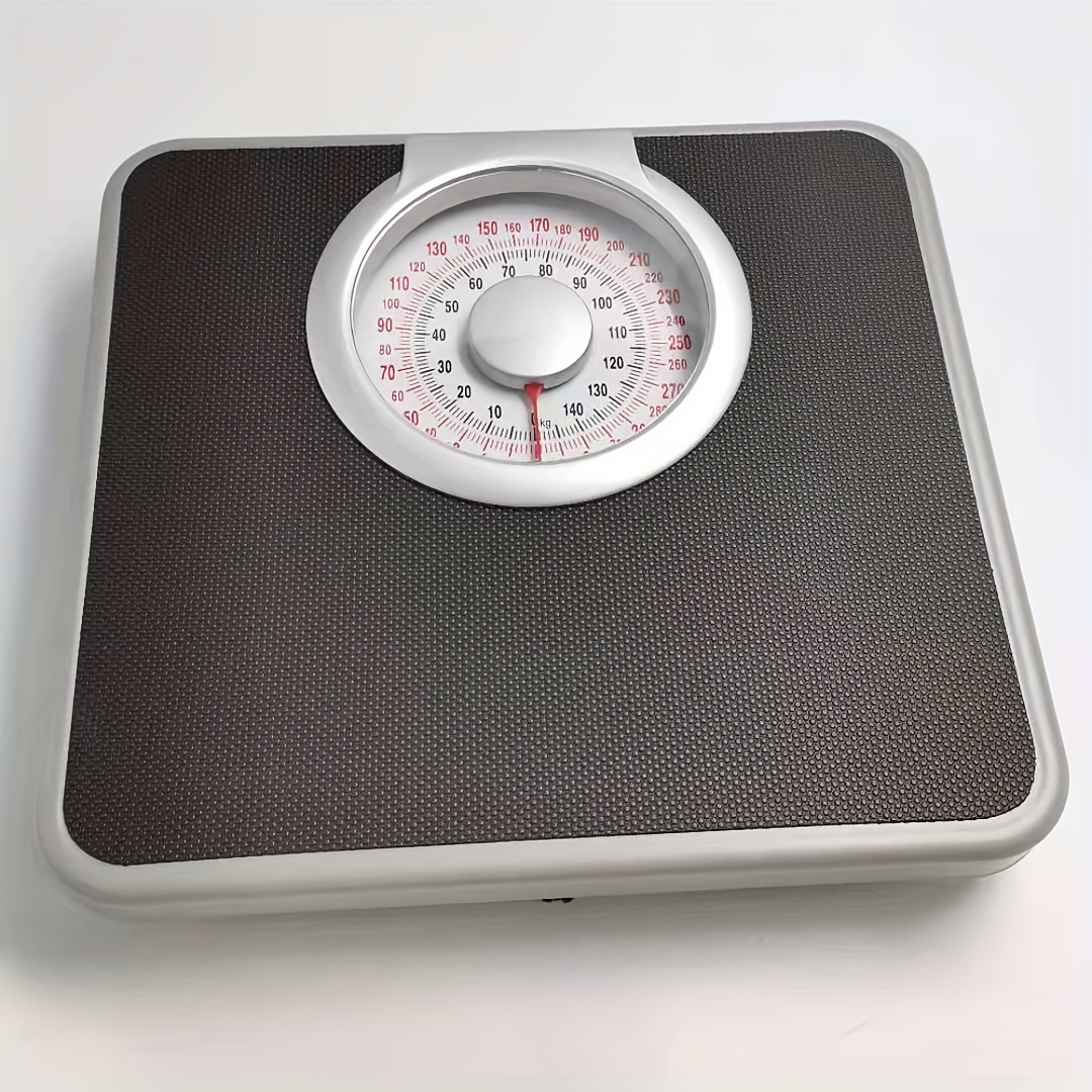 Br808 Mechanical Personal Bathroom Scales, Extra Large Analog Dial
