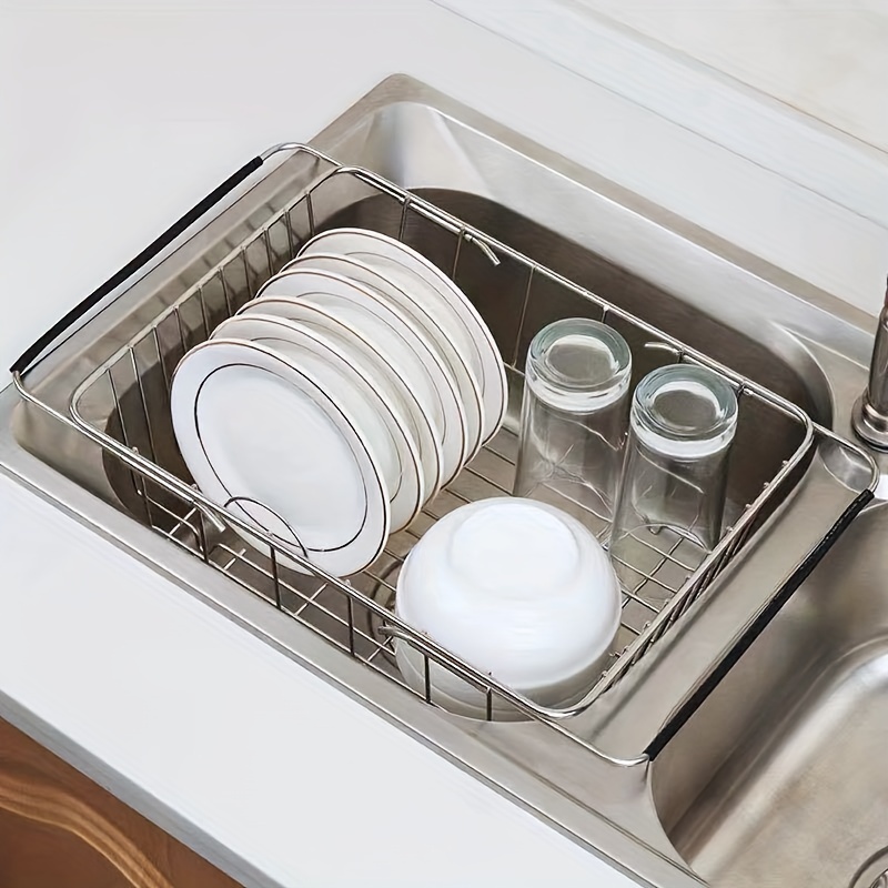 Expandable Dish Drying Rack Over Sink Dish Drying Rack - Temu