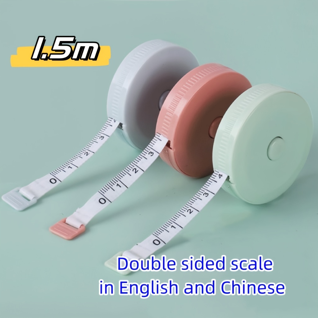 1pcs 1.5M Sewing Ruler Meter Sewing Measuring Tape Retractable