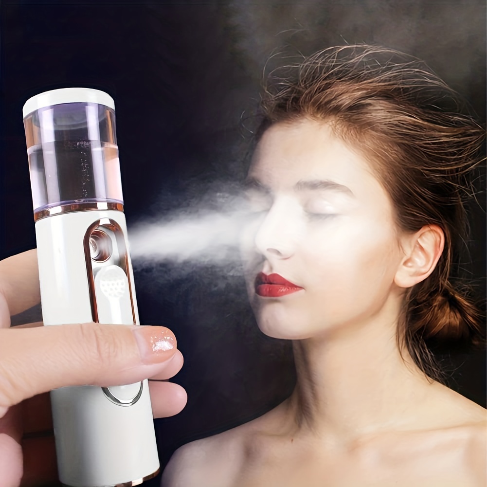 

Rechargeable Nano Mist Sprayer: Instantly Refresh & Hydrate Your Skin With Large Capacity Spa Moisturizing!