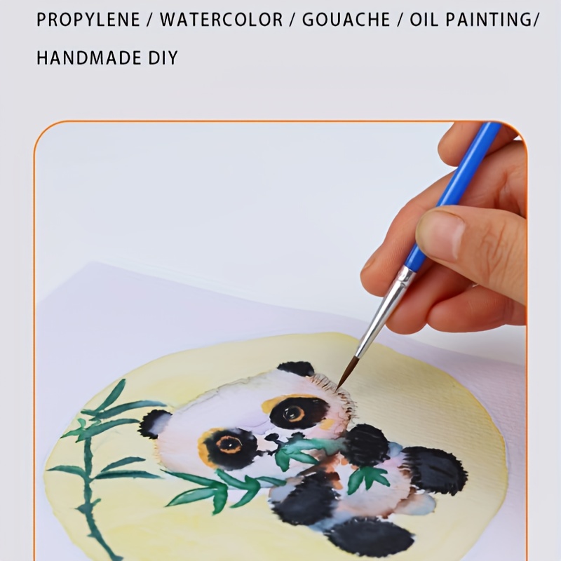 Watercolor Powder Painting Pen Oil Drawing Pencil Set 12pcs Blue
