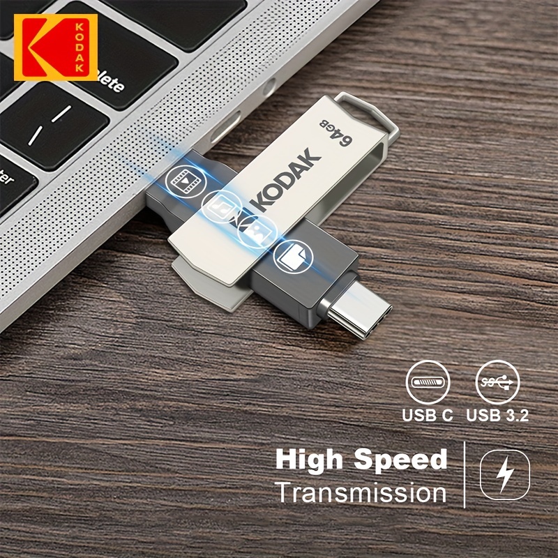 Acheter KODAK K133 Mini clé USB en métal clé USB USB3.0 clé mémoire haute  vitesse clé USB clé USB
