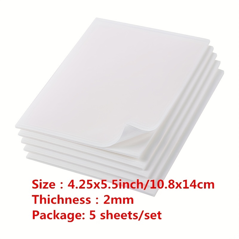 Scrapbook Adhesives  3D White & Black Permanent 4 x 5 Foam Sheets –  Scrapbook Supply Companies