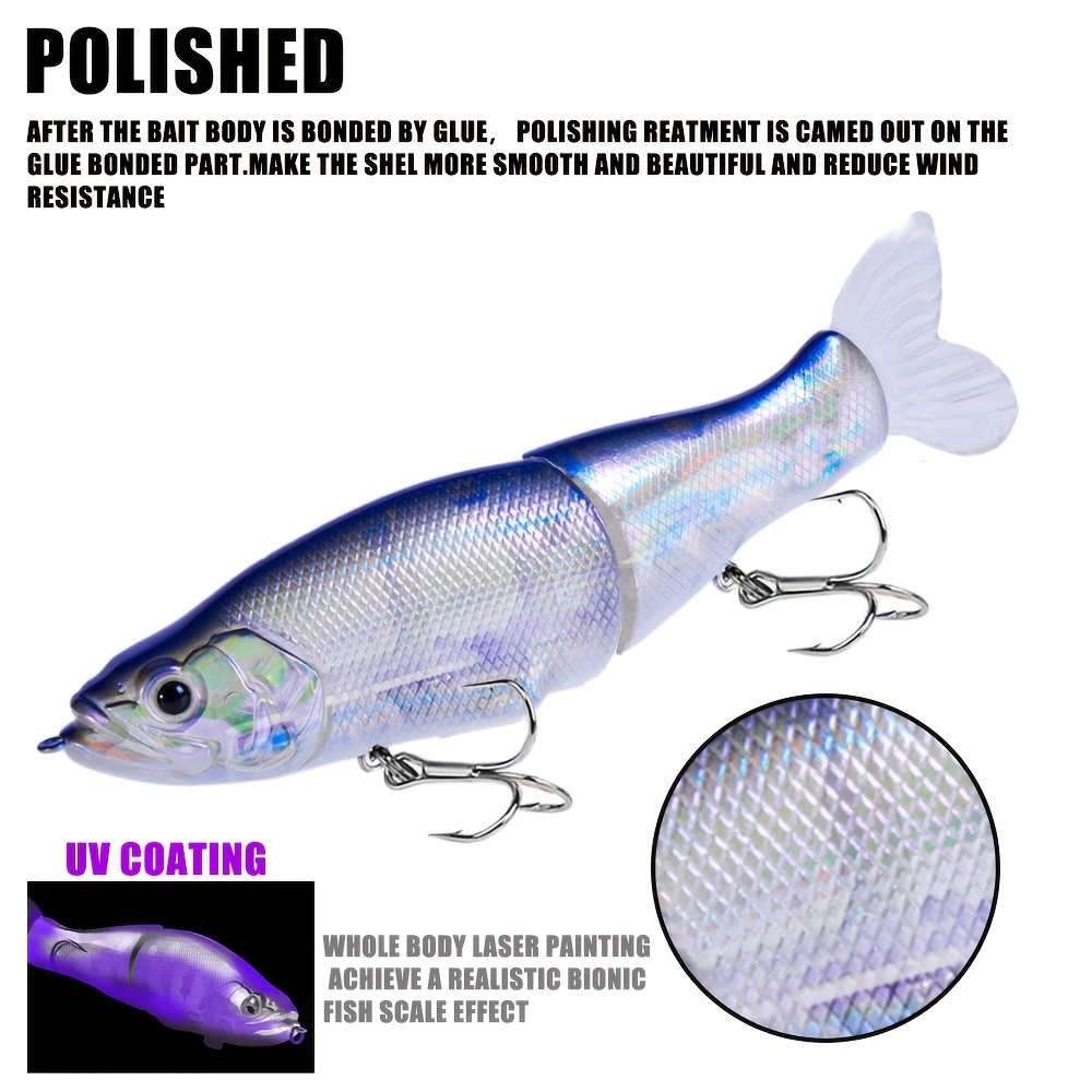 Magnetic Fishing Lure Swimbait Perfect Seabass Fishing - Temu Canada