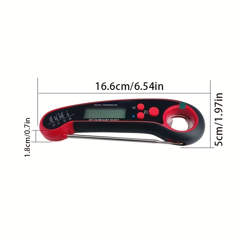 1pc Digital Meat Thermometer Waterproof Instant Read Food Thermometer For  Cooking And Grilling Kitchen Gadgets Accessories With Backlight Calibration  For Candy Bbq Grill Liquids Beef Turkey - Home & Kitchen - Temu Germany