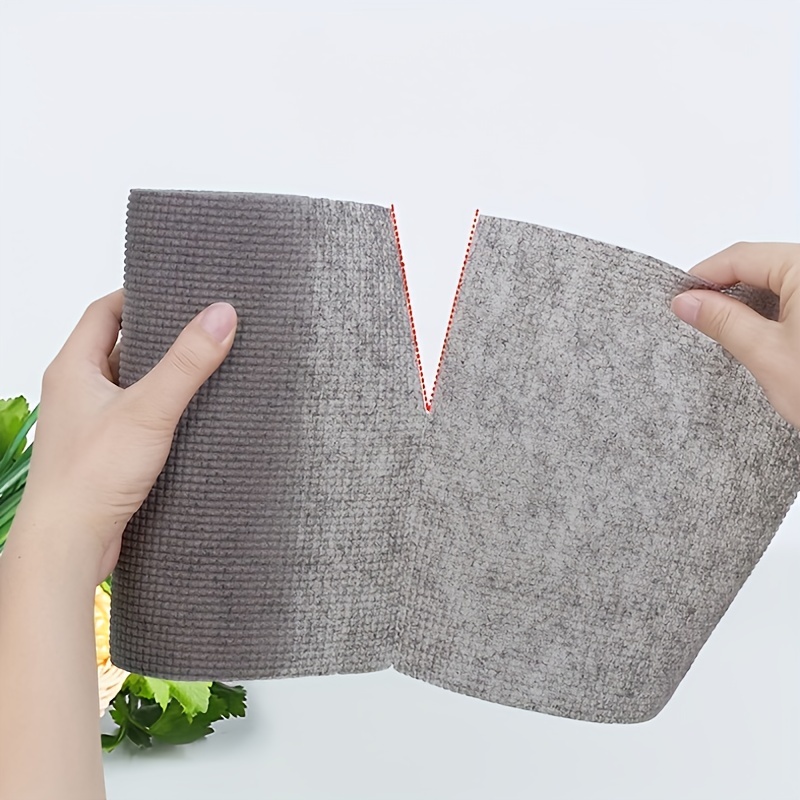 Kitchen Cloth, Reusable Dishcloth Roll, Wear-resistant Cloth Can Replace  Steel Wire Balls - Temu