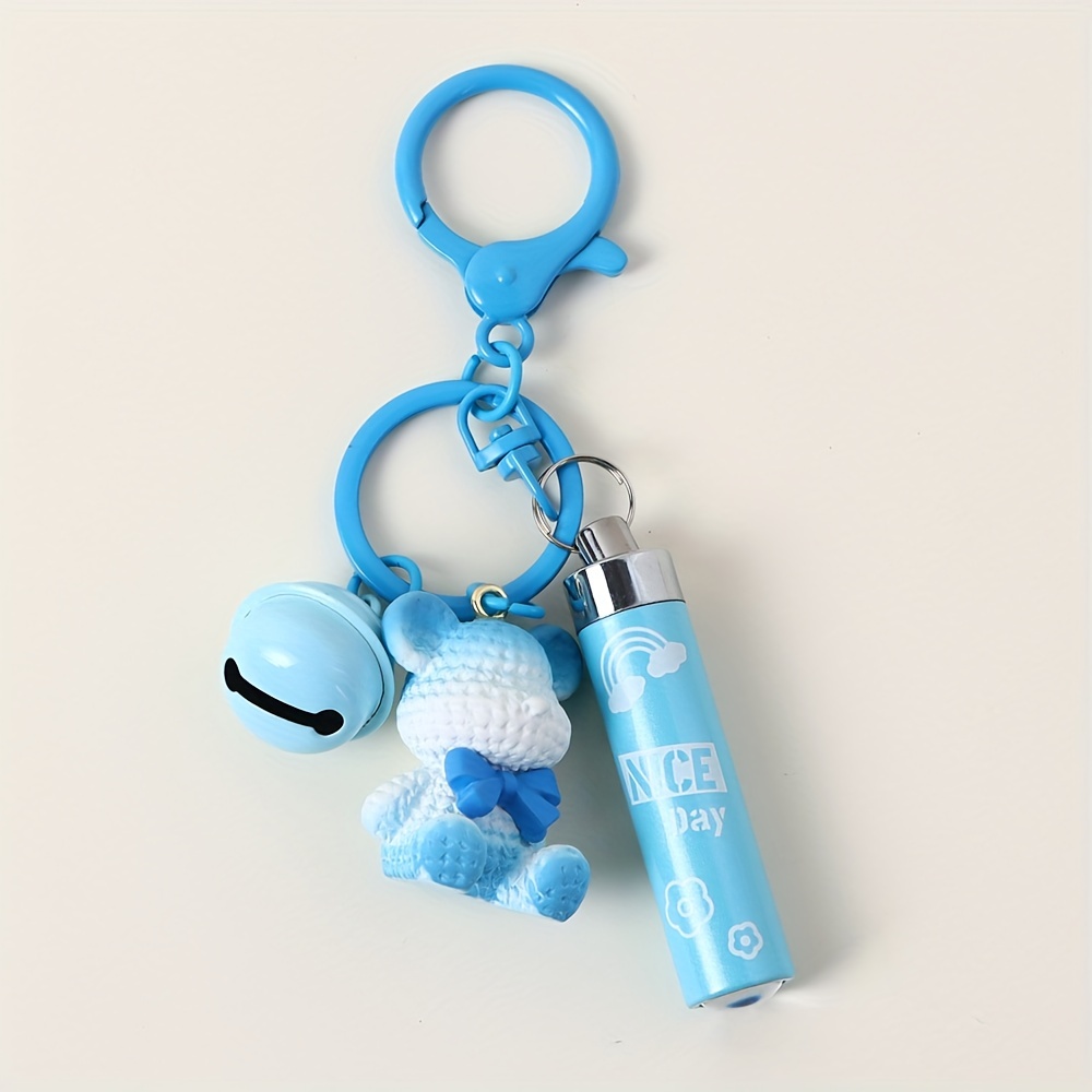 Adorable Bear Keychain With Bow Bell - Perfect Gift For Girls! - Temu  Belgium