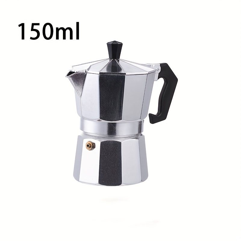 Aluminum Coffee Pot, Espresso Percolator, Stovetop Mocha Pot, Electric  Fashion Stove, 50ml, 100ml,150ml,300ml,450ml,600ml