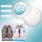1pc white shoes cleaning cream decontamination brush disposable sports shoes whitening multi functional cleaning brush shoes decontamination maintenance special cleaning cream wipe white shoes remove stains cleaning tools