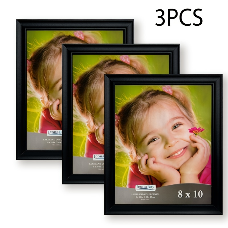 Picture Frames Sets For Wall Black - Temu