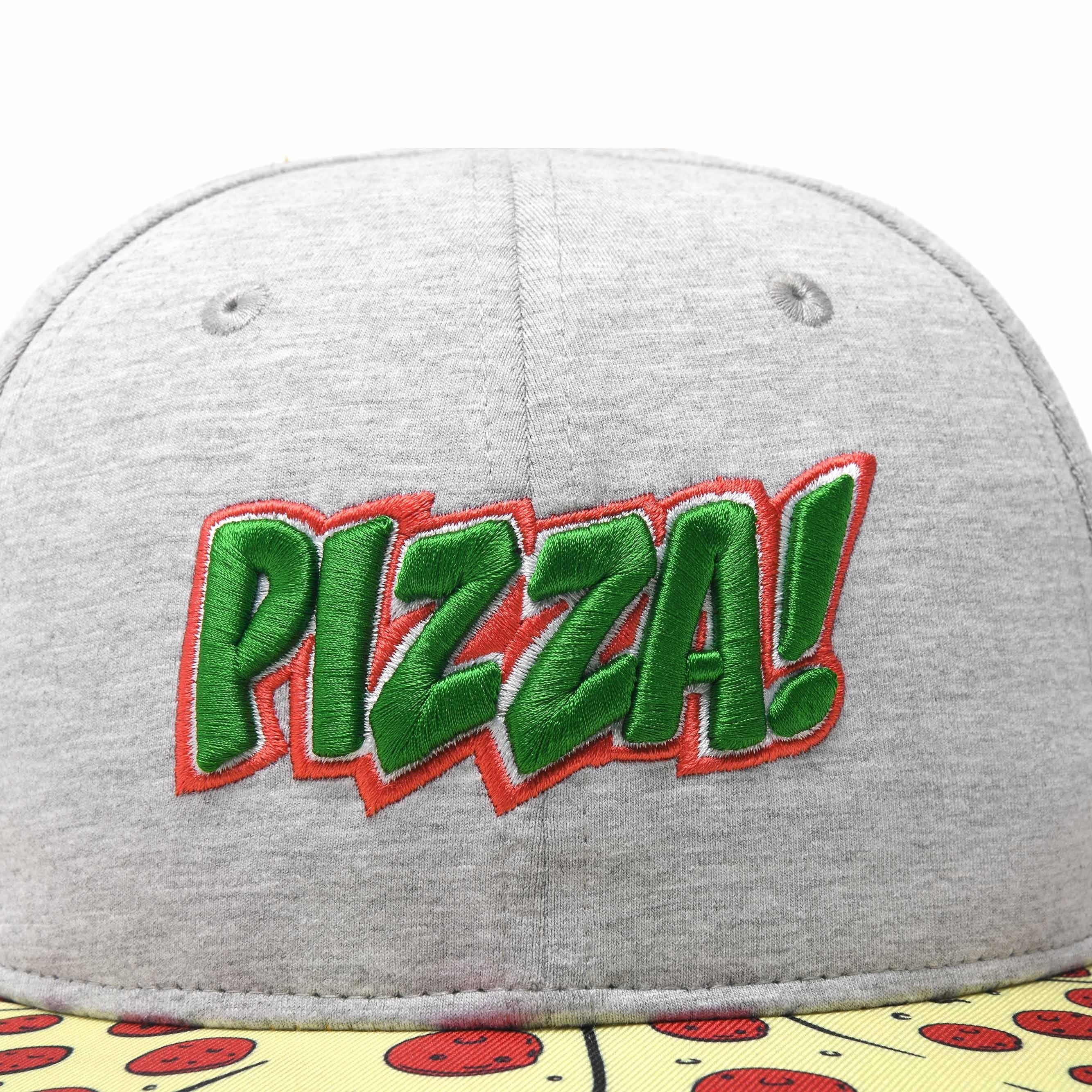 1pc Pizza Take A Bite Stylish Embroidered Baseball Hip Hop Unisex  Adjustable Hats Men Women Ideal Choice Gifts