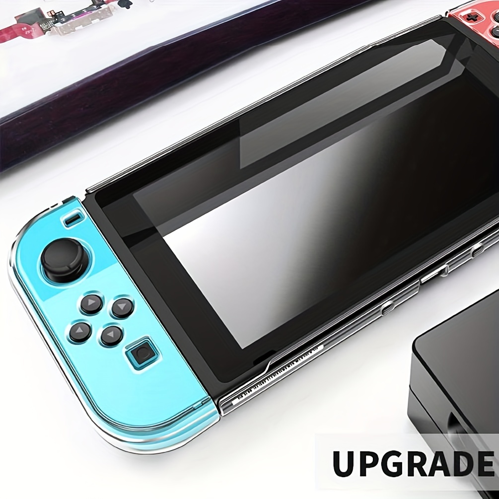 Protective Case for Nintendo Switch, PC+TPU Grip Cover Switch for Console  and Joy-Con Controller, Anti-Slip Nintendo Switch Accessories Cover Grip  Case, White 