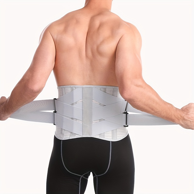 Breathable Lumbar Support Belt Back Support Brace Spine - Temu Canada