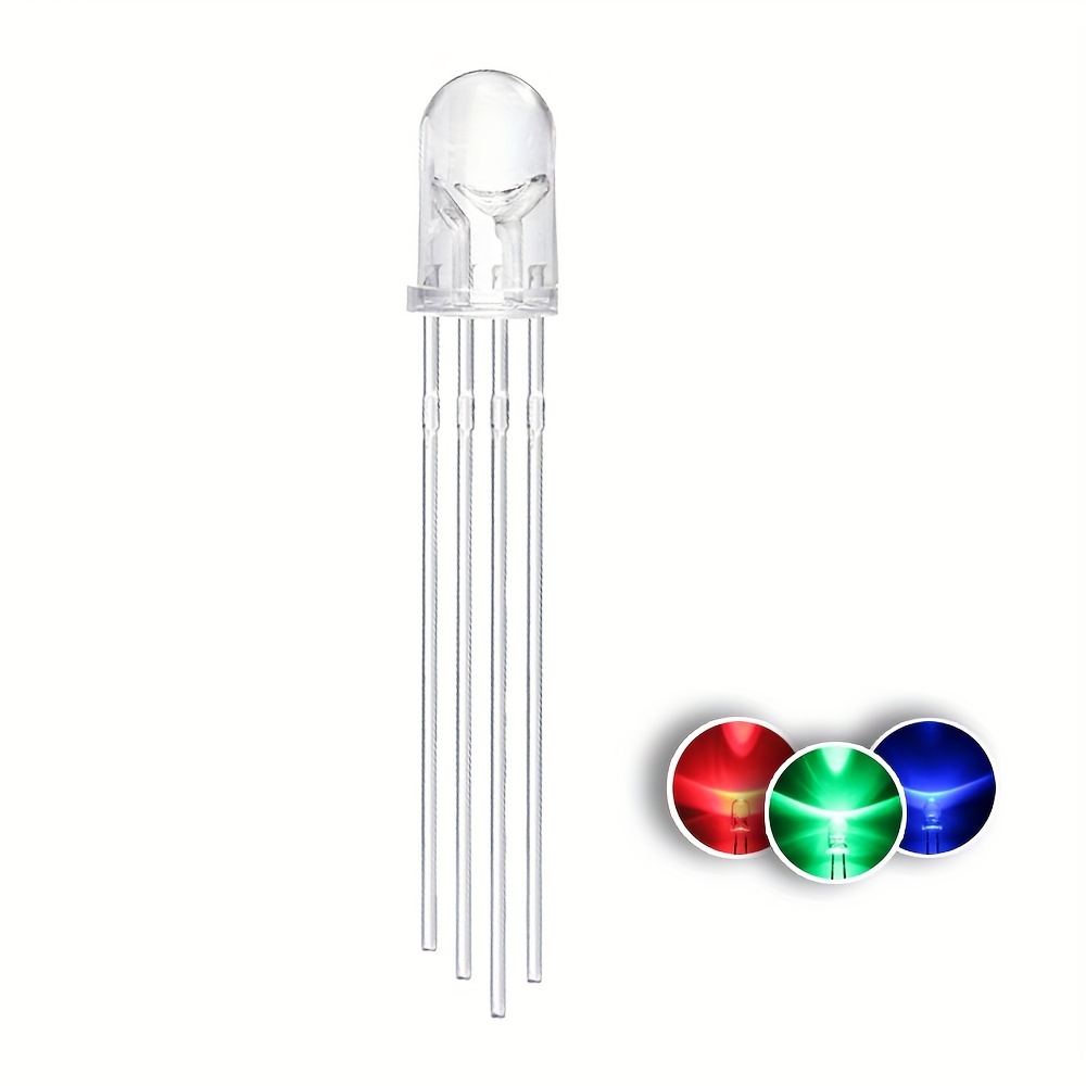 5mm 10mm light beads mini led diode lightings round water clear LED  Assortment Kit rgb yellow white red green blue