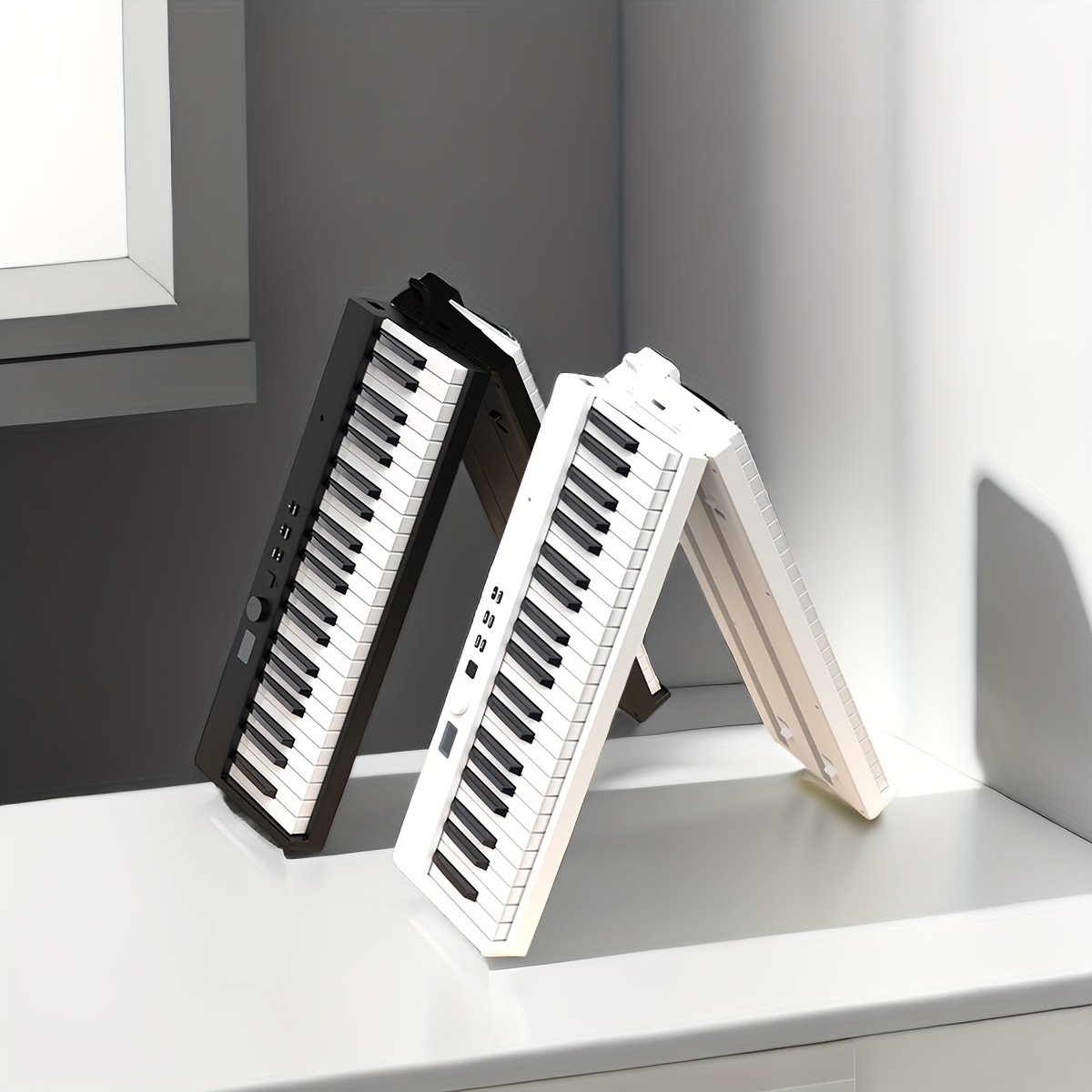  Folding Piano 88 Keys Rechargeable Electric Piano With