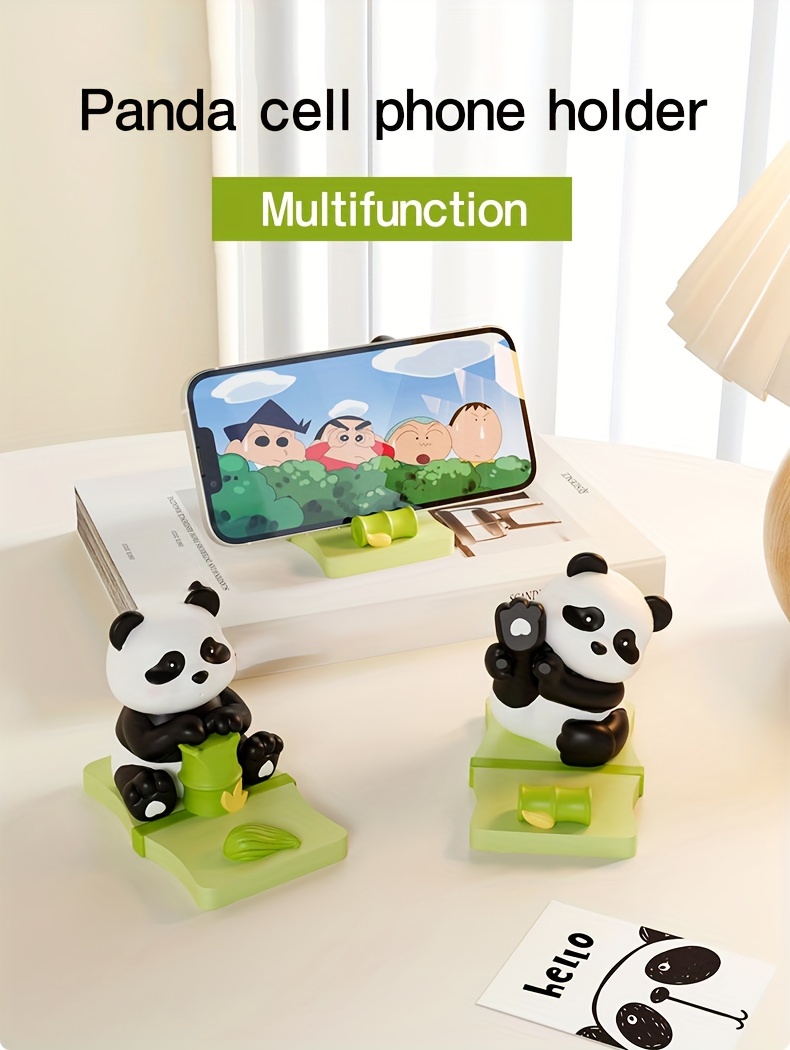 Multifonctionnel Support De Téléphone Portable En Forme De Panda