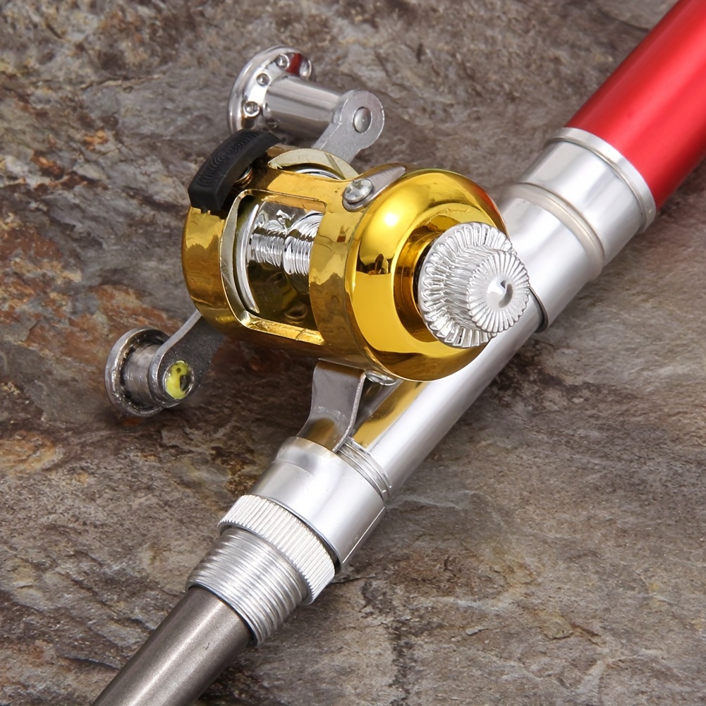 Mini Pen Fishing Rod and Reel Combos, Telescopic Pocket Fishing