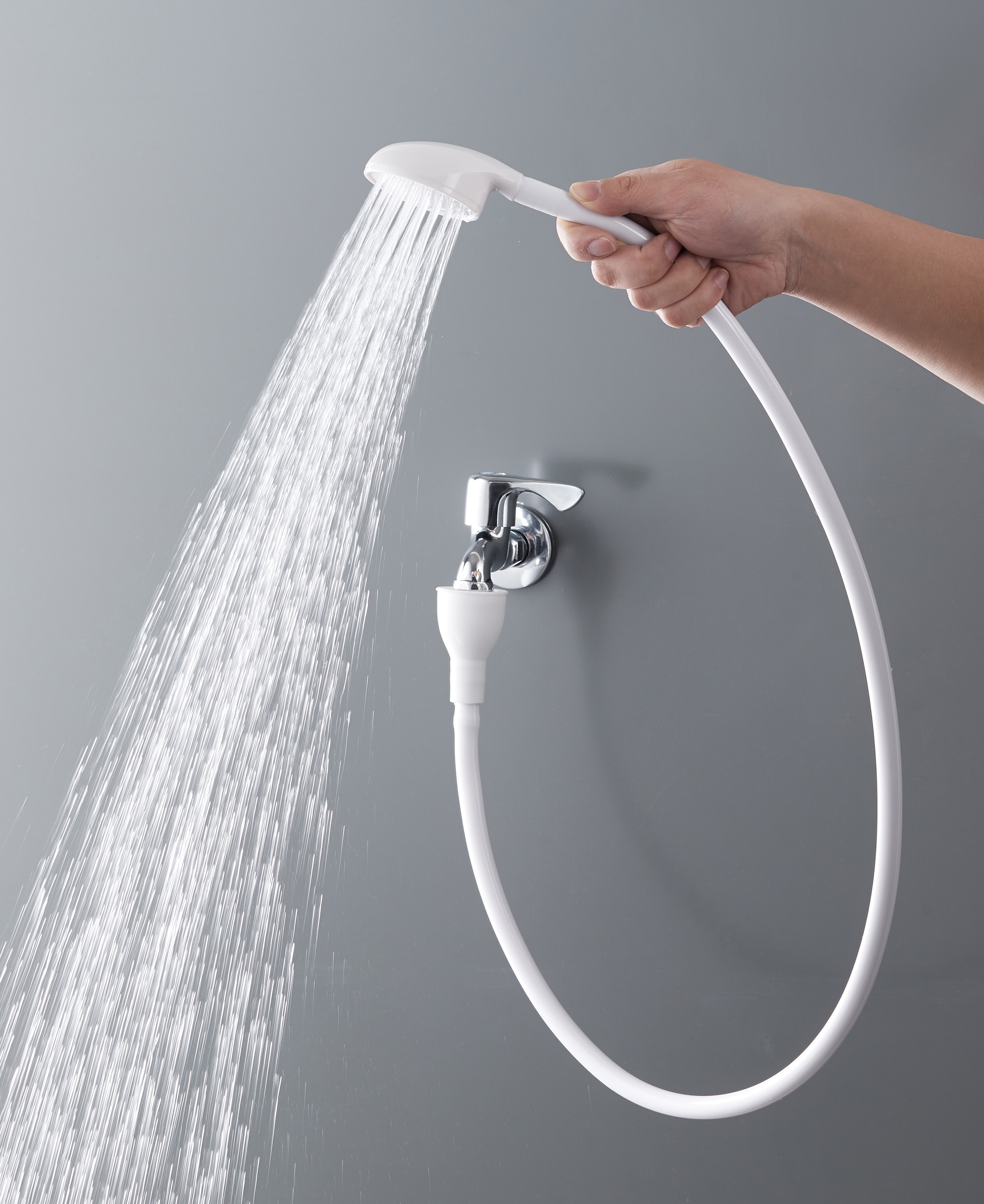 1pc cleaning multifunctional faucet portable handheld faucet spray shower head for cats dogs pet supplies details 1