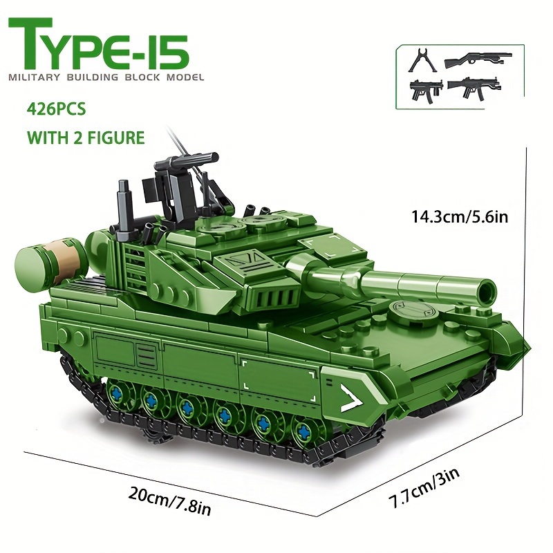 Sluban Military Series Model Building Blocks: Creative Diy Tank Model Kit  For Girls & Boys - Perfect Christmas Gift! - Toys & Games - Temu Austria