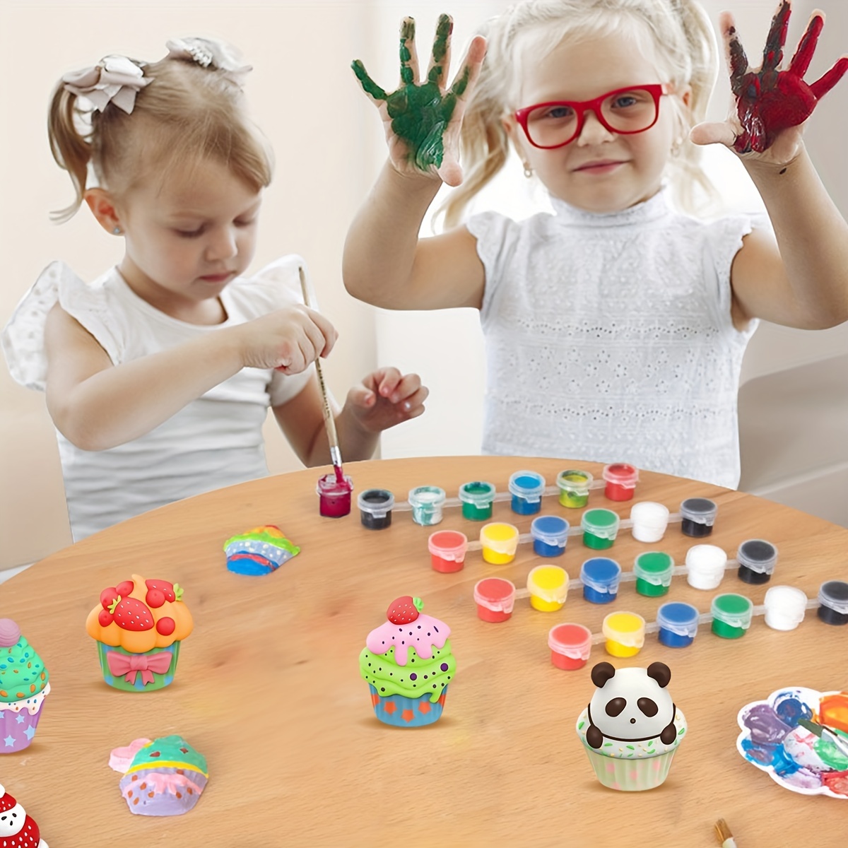 Diy Kids Arts Crafts Set Toys For Girls Boys Painting Kit - Temu