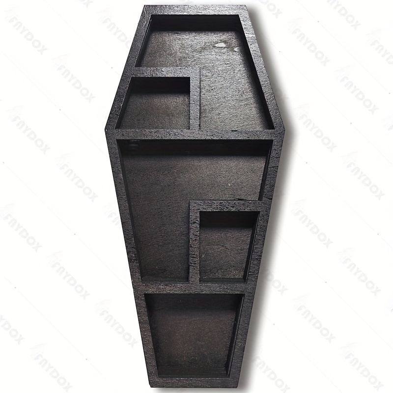 Gothic Decor Crystal Shelf Coffin Small Stand Home Decor - Temu