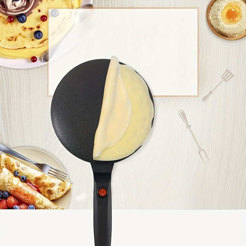Electric Pancake Maker - Non-stick Pancake Pan For Perfect Pancakes, Spring  Rolls, Pastries - Household Kitchen Appliance With Us Plug - Black - Temu  Japan