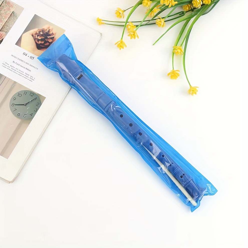 1pc Plastic Flute With Eight Holes, Educational Supplies, Music Equipment That Can Meet Different Music Needs (with Multiple Color Options) Eid Al-Adha Mubarak