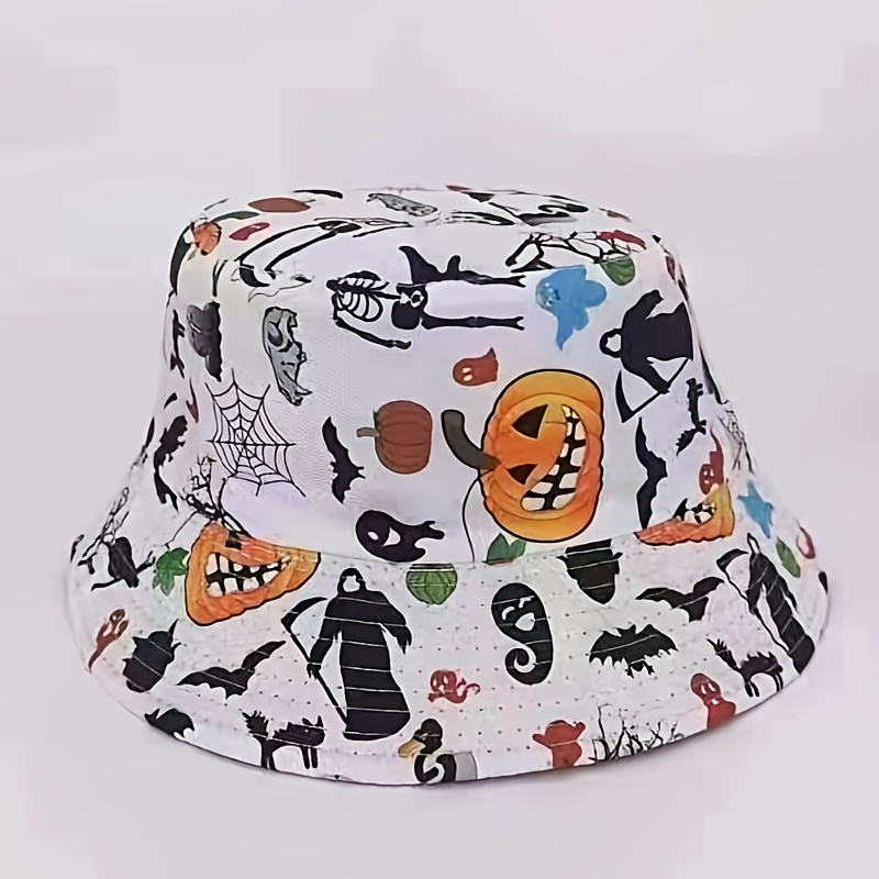 Halloween Fisherman Hat Mens Sunshade Sunscreen Hat Fashion Leisure Basin Hat  Mens Funny Trendy Street Hat - Jewelry & Accessories - Temu