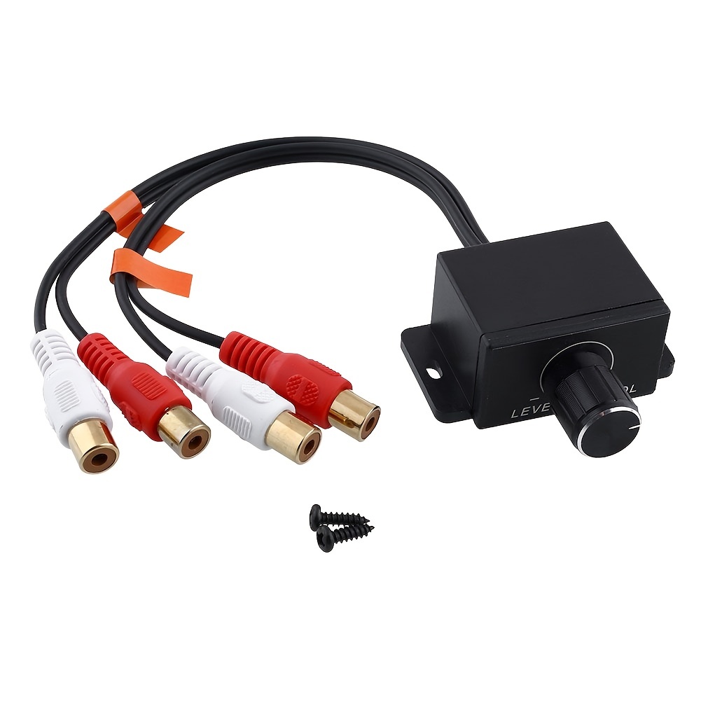 10 Gauge Car Audio Rca Cable Amplifiers Subwoofers Sound - Temu