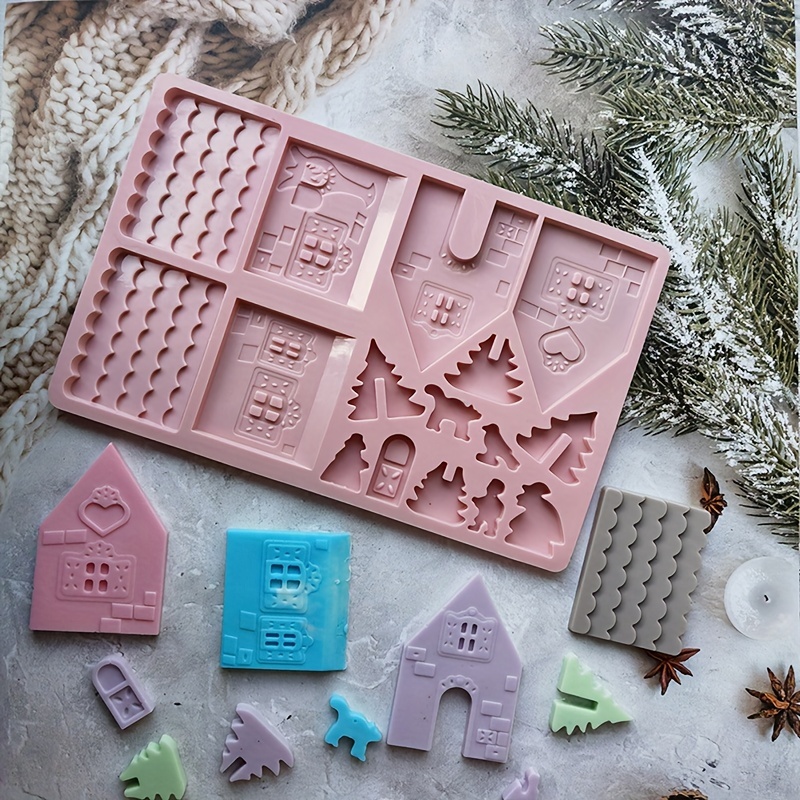 Christmas Fudge Mold Silicone Candy Mold Set