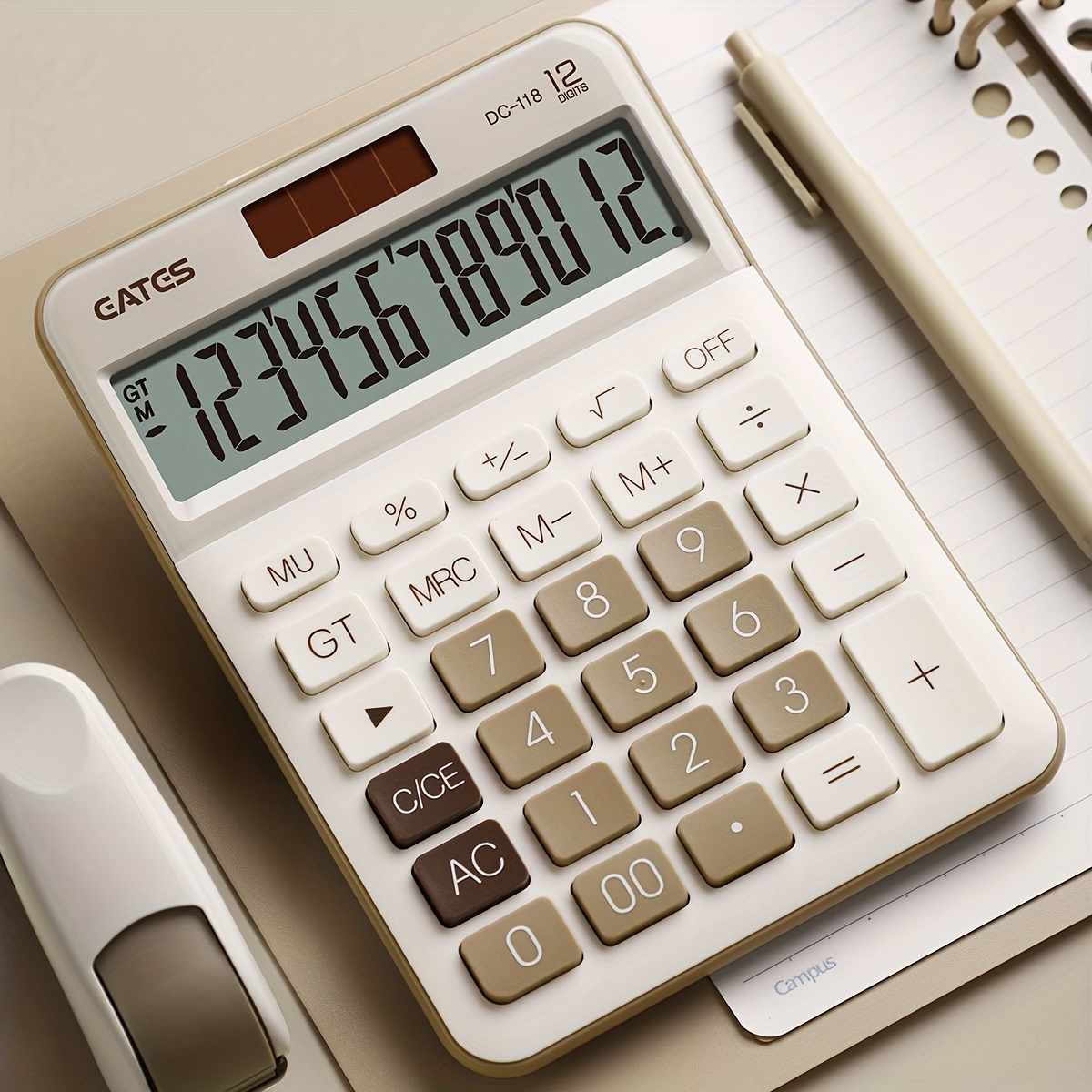 Calculatrice financière pratique Calculatrice comptable Calculatrice de  bureau pratique pour l'école de bureau