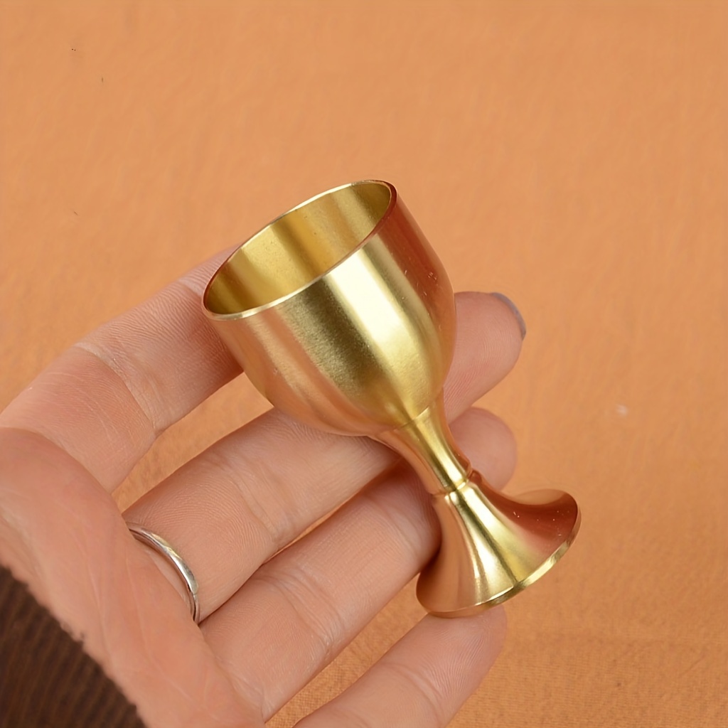 Vintage Copper Chalice Goblets Golden Brass Wine Glasses Bar - Temu Poland