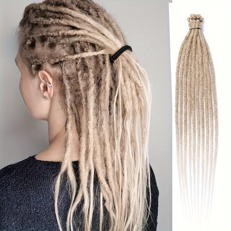 Crochet Dreadlocks Extension 36 inch Synthetic Synthetic Hippie Single Ended Dreads Locs Hair 10 Strands/Pack Thin Soft Reggae Hair Hip-hop Style