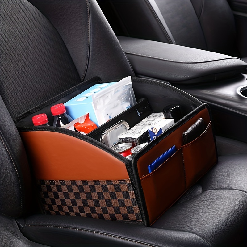 1 Stück multifunktionale Autositz Lücken Aufbewahrungsbox, auslaufsicherer  und abnehmbarer Auto Innenraum Organizer für die Mittelkonsole, aktuelle  Trends, günstig kaufen