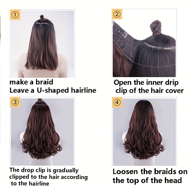 Long Curly Wavy Hair Extensions for Parties