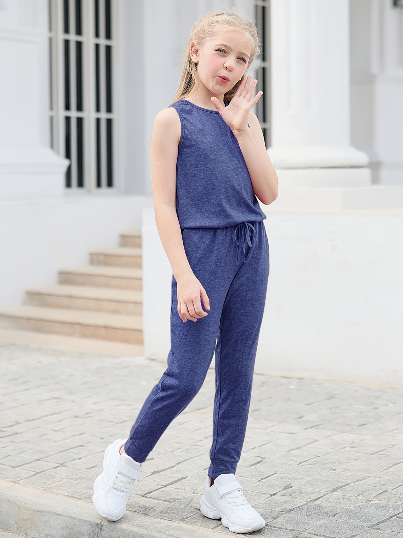 Girls cheap harem jumpsuit