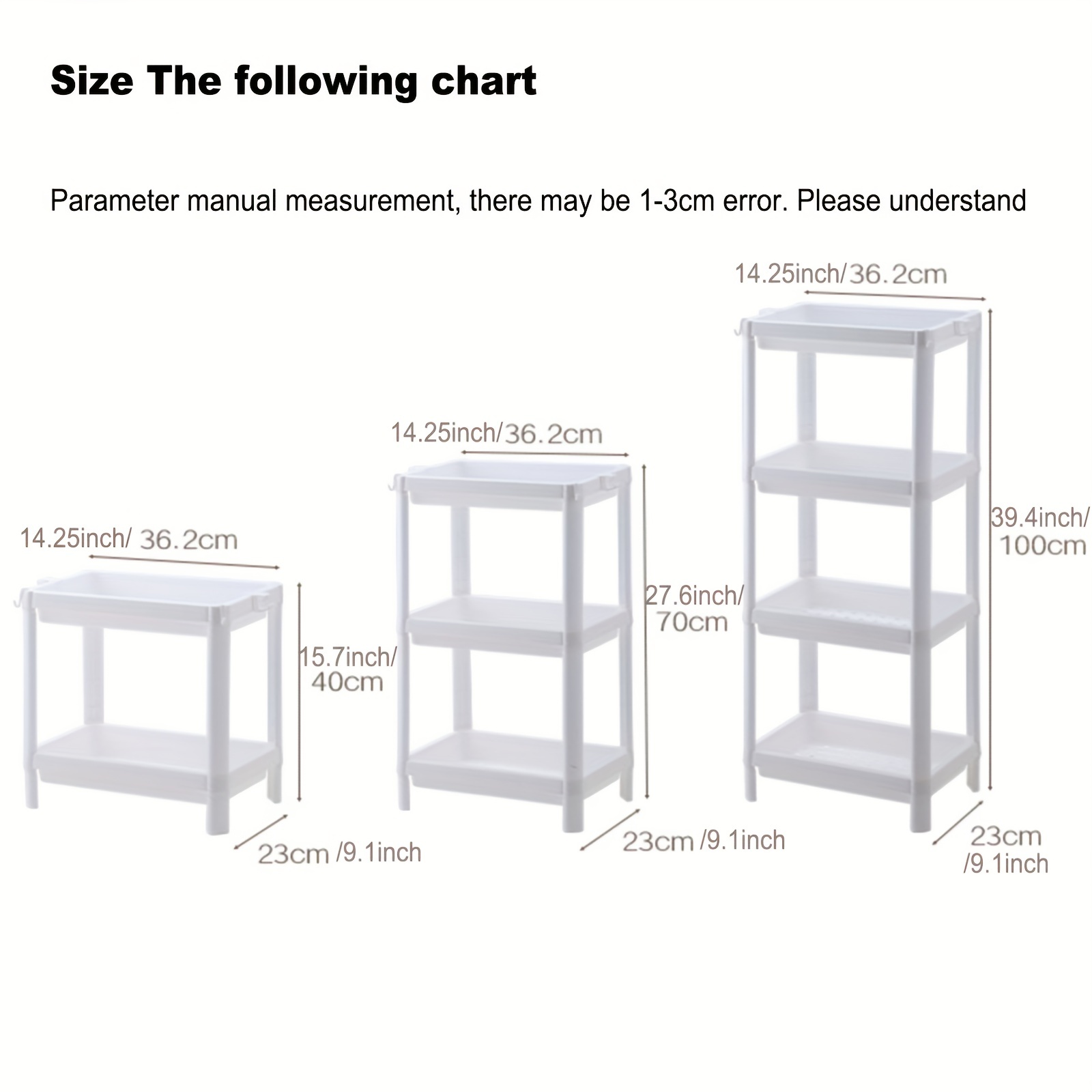 Slim And Stylish Bathroom Organizer With Movable Shelves - Temu