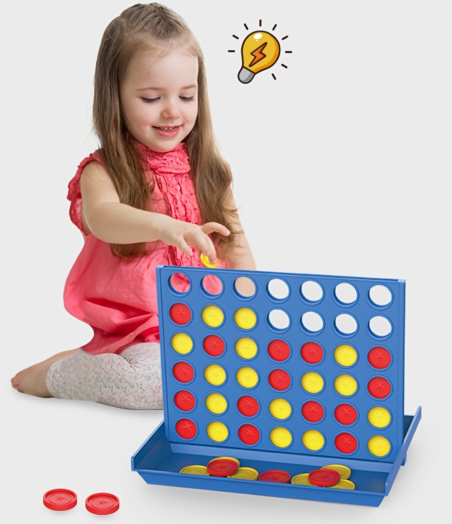 Bestseller Connect 4 Classic Grid 4 In A Row Game Giochi - Temu Italy