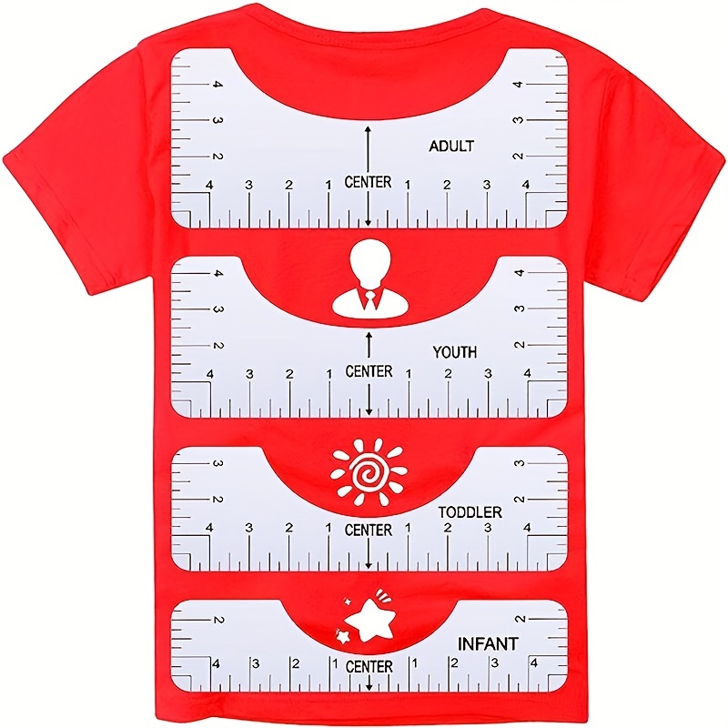 T-Shirt Alignment Tool - T Shirt Ruler Guide T-Shirt Fashion Mannequin Mini