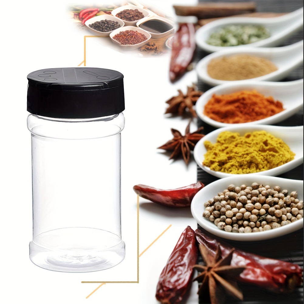 Spice Jar, Spice Bottle, Pepper Shakers, Seasoning Bottle, Kitchen  Seasoning Jar, Glass Monosodium Glutamate Bottle, Outdoor Pepper Shakers  For Kitchen Camping Picnic Bbq, Spice Bottle With Bamboo Lid, Home Kitchen  Supplies, Bbq