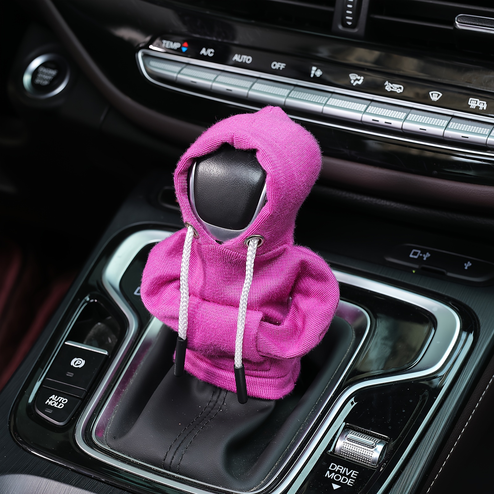 Car Gear Shift Cover, Velvet And Thickened Glow-in-the-dark Car Shift  Hoodie Cover, Gear Shift Knob Hoodie For Universal Car Interior Accessories  Deco